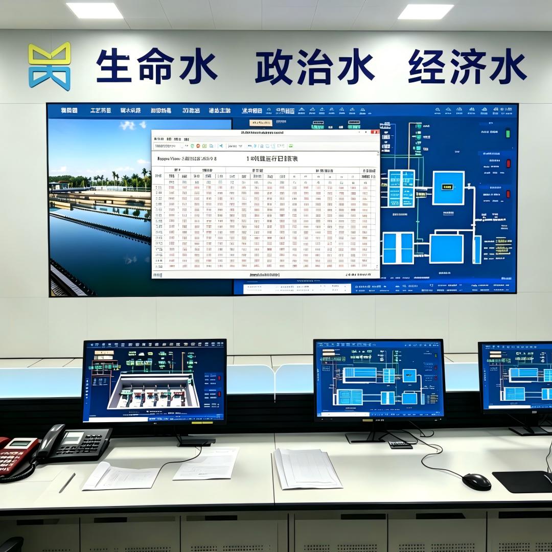 水厂中控室上位机